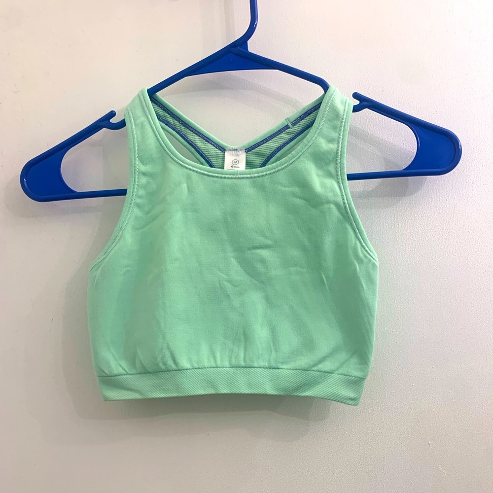 Ivivva by lulelemon longline sports bra top